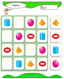 Sudoku Çocuk Bulmacaları